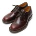 画像2: WHEEL ROBE（ウィールローブ）PLAIN TOE BLUCHER（プレーントゥブルーチャー）/Burgundy（バーガンディ） (2)