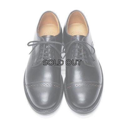 画像3: WHEEL ROBE（ウィールローブ）PUNCHED CAP DERBY（パンチドキャップトゥダービー）/Black（ブラック）