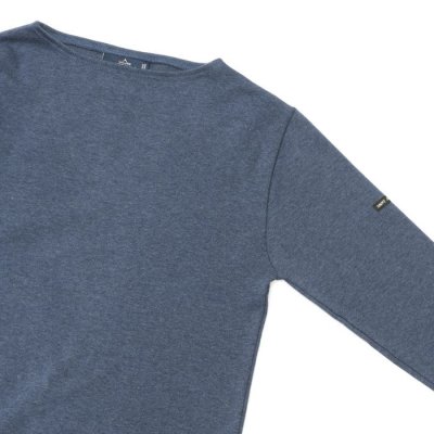 画像4: SAINT JAMES(セントジェームス)OUESSANT(ウエッソン)"SOLID" / INDIGO(インディゴ)