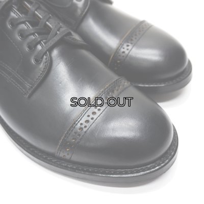 画像6: WHEEL ROBE（ウィールローブ）PUNCHED CAP DERBY（パンチドキャップトゥダービー）/Black（ブラック）