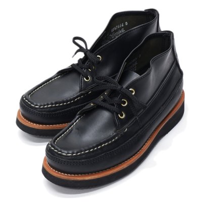 画像1: Russell Moccasin（ラッセルモカシン）Sporting Clays Chukka（スポーティングクレーチャッカ）"レザーミッドソール"/Black Chromexcel（ブラック クロムエクセル）