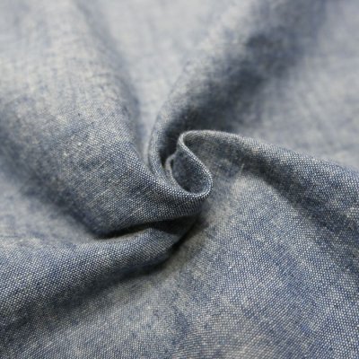 画像8: F.O.B FACTORY（エフオービーファクトリー）CHAMBRAY WORK SHIRT（シャンブレーワークシャツ）"5oz Selvedge Chambray" / Blue（ブルー）