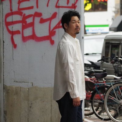 画像9: F.O.B FACTORY（エフオービーファクトリー）WORK SHIRT（オックスワークシャツ）"Work Twill" / Ecru（エクリュ）