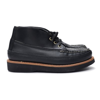 画像4: Russell Moccasin（ラッセルモカシン）Sporting Clays Chukka（スポーティングクレーチャッカ）"レザーミッドソール"/Black Chromexcel（ブラック クロムエクセル）