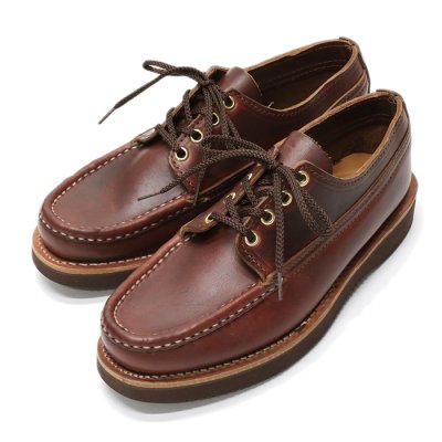 画像1: Russell Moccasin（ラッセルモカシン）Fishing Oxford（フィッシングオックスフォード）"レザーミッドソール"/Tan Chromexcel（タン クロムエクセルレザー）