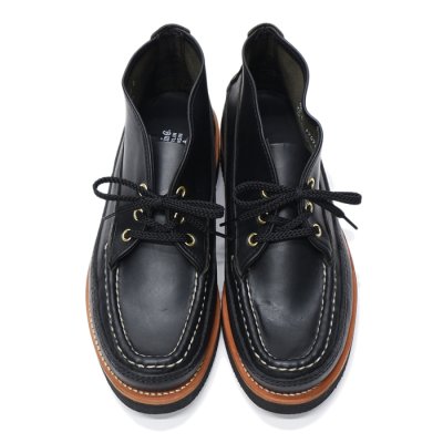 画像2: Russell Moccasin（ラッセルモカシン）Sporting Clays Chukka（スポーティングクレーチャッカ）"レザーミッドソール"/Black Chromexcel（ブラック クロムエクセル）