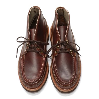 画像2: Russell Moccasin（ラッセルモカシン）Sporting Clays Chukka（スポーティングクレーチャッカ）"レザーミッドソール"/Tan Chromexcel（タン クロムエクセルレザー）