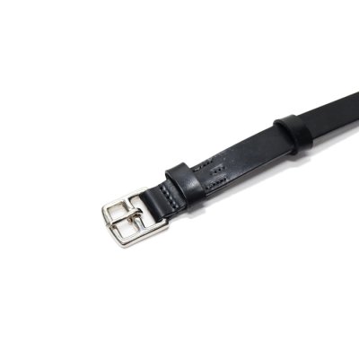 画像3: BEORMA（ベオーマ）BRIDLE LEATHER 22mm DOUBLE LOOP BELT（ブライドルレザー22mmダブルループベルト）/Black（ブラック）