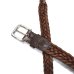 画像4: BEORMA（ベオーマ）25mm INTERLINKED PLAITED BELT（25mmメッシュベルト）/Dk.Brown（ダークブラウン）