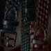 画像9: BEORMA（ベオーマ）28mm BASKET WEAVE PLAITED BELT（28mmメッシュベルト）/ Dk.Brown（ダークブラウン）