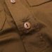 画像8: ENGINEERED GARMENTS（エンジニアードガーメンツ）WORK SHIRT（ワークシャツ）Cotton Micro Sanded Twill/Brown（ブラウン）※サイズMのみ