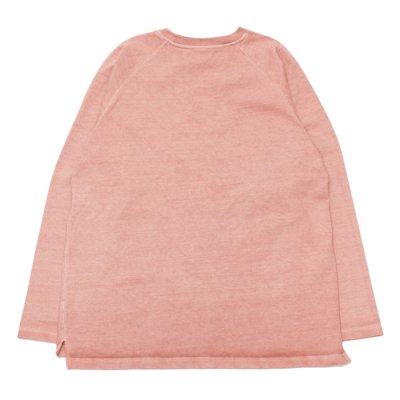 画像2: Good On（グッドオン）Long Sleeve Heavy Raglan Pocket Tee（ロングスリーブヘビーラグランポケットTシャツ）"Pigment Dye"/Coral（コーラル）※Mサイズのみ