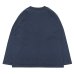 画像2: Good On（グッドオン）Long Sleeve Heavy Raglan Pocket Tee（ロングスリーブヘビーラグランポケットTシャツ）"Reactive Dye"/Navy（ネイビー）※Lサイズのみ (2)