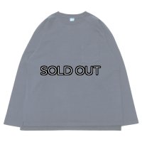 Good On（グッドオン）Long Sleeve Heavy Raglan Pocket Tee（ロングスリーブヘビーラグランポケットTシャツ）"Reactive Dye" / Navy（ネイビー）※Lサイズのみ