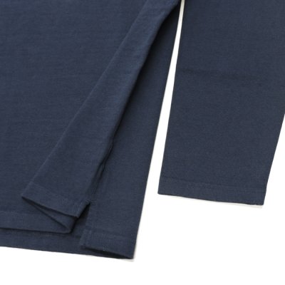 画像5: Good On(グッドオン)Long Sleeve Heavy Raglan Pocket Tee(ロングスリーブヘビーラグランポケットTシャツ)"Reactive Dye" / Navy(ネイビー)※Lサイズのみ