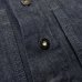 画像8: Post O'Alls（ポストオーバーオールズ）Army Shirt（アーミーシャツ）"10oz Denim" / Indigo（インディゴ）