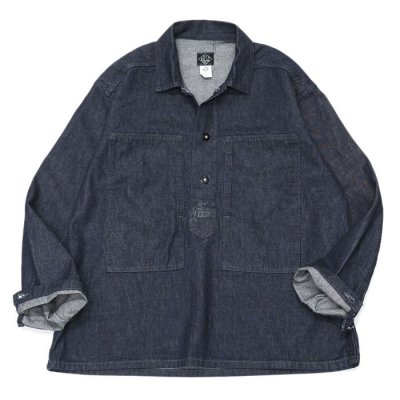 画像1: Post O'Alls（ポストオーバーオールズ）Army Shirt（アーミーシャツ）"10oz Denim" / Indigo（インディゴ）