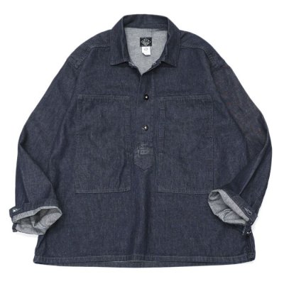 画像1: Post O'Alls（ポストオーバーオールズ）Army Shirt（アーミーシャツ）10oz Denim/Indigo（インディゴ）