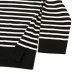 画像4: blurhms ROOTSTOCK（ブラームスルーツストック）Border Mock-neck（ボーダーモックネックシャツ）/Black×Natural（ブラック×ナチュラル）※サイズ3(L)のみ
