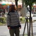 画像11: blurhms ROOTSTOCK（ブラームスルーツストック）Border Mock-neck（ボーダーモックネックシャツ）/Natural×Black（ナチュラル×ブラック）※サイズ3(L)のみ