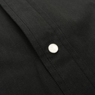 画像7: *A VONTADE(アボンタージ)Lax Western Shirts(ラックスウエスタンシャツ)"Hard Twist Yarn Cordlane" / Black(ブラック)