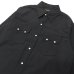 画像4: *A VONTADE（アボンタージ）Lax Western Shirts（ラックスウエスタンシャツ）"Hard Twist Yarn Cordlane" / Black（ブラック）