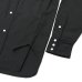画像6: *A VONTADE（アボンタージ）Lax Western Shirts（ラックスウエスタンシャツ）"Hard Twist Yarn Cordlane" / Black（ブラック）