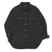 画像1: *A VONTADE（アボンタージ）Lax Western Shirts（ラックスウエスタンシャツ）"Hard Twist Yarn Cordlane" / Black（ブラック） (1)