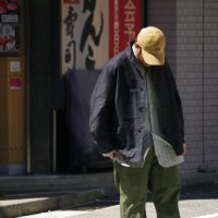 ※Exclusive※ *A VONTADE（アボンタージ）Stand Collar Coverall（スタンドカラーカバーオール）"Heavy Moleskin" / Black（ブラック）