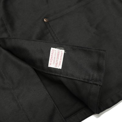 画像10: ※Exclusive※ *A VONTADE（アボンタージ）Stand Collar Coverall（スタンドカラーカバーオール）"Heavy Moleskin" / Black（ブラック）