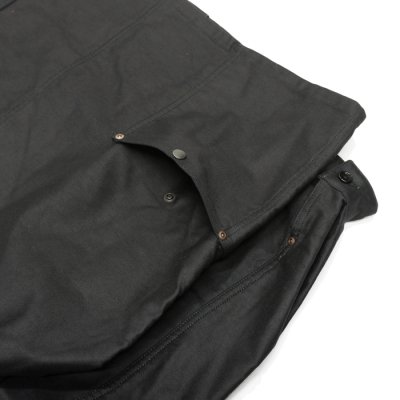 画像7: ※Exclusive※ *A VONTADE（アボンタージ）Stand Collar Coverall（スタンドカラーカバーオール）"Heavy Moleskin" / Black（ブラック）