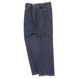 KAPTAIN SUNSHINE（キャプテンサンシャイン）Skate Shoecut Denim Pants（スケートシューカットデニムパンツ）13.5oz SELVEDGE DENIM/Indigo One Wash（インディゴワンウォッシュ）【裾上げ無料】