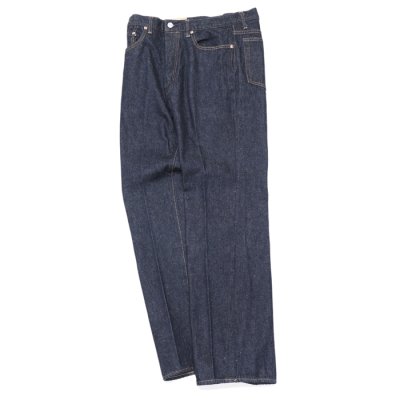 画像1: KAPTAIN SUNSHINE（キャプテンサンシャイン）Skate Shoecut Denim Pants（スケートシューカットデニムパンツ）13.5oz Selvedge Denim/Indigo One Wash（インディゴワンウォッシュ）【裾上げ無料】