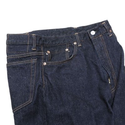 画像3: 【PointUp10%11/10迄】KAPTAIN SUNSHINE(キャプテンサンシャイン)Skate Shoecut Denim Pants(スケートシューカットデニムパンツ)/ Indigo One Wash(インディゴワンウォッシュ)【裾上げ無料】