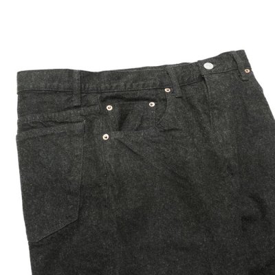 画像3: 【PointUp10%11/10迄】KAPTAIN SUNSHINE(キャプテンサンシャイン)Skate Shoecut Denim Pants(スケートシューカットデニムパンツ)/ Black One Wash(ブラックワンウォッシュ)【裾上げ無料】
