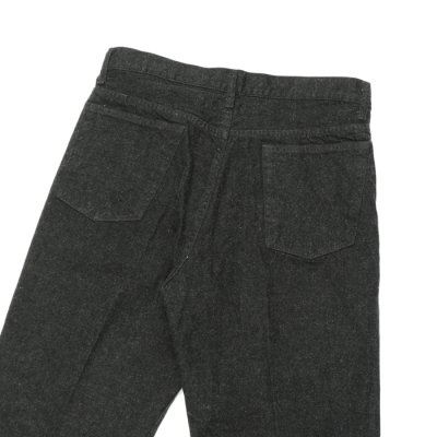 画像6: 【PointUp10%11/10迄】KAPTAIN SUNSHINE(キャプテンサンシャイン)Skate Shoecut Denim Pants(スケートシューカットデニムパンツ)/ Black One Wash(ブラックワンウォッシュ)【裾上げ無料】