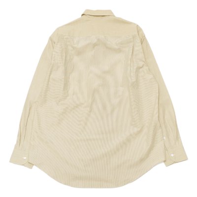 画像2: KAPTAIN SUNSHINE（キャプテンサンシャイン）Cotton Semi Spread Collar Shirt（コットンセミスプレッドカラーシャツ）WASHED FINX LIGHT WEATHER STRIPE/Pin Stripe（ピンストライプ）