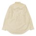 画像2: KAPTAIN SUNSHINE（キャプテンサンシャイン）Cotton Semi Spread Collar Shirt（コットンセミスプレッドカラーシャツ）WASHED FINX LIGHT WEATHER STRIPE/Pin Stripe（ピンストライプ） (2)