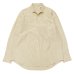 画像1: KAPTAIN SUNSHINE（キャプテンサンシャイン）Cotton Semi Spread Collar Shirt（コットンセミスプレッドカラーシャツ）WASHED FINX LIGHT WEATHER STRIPE/Pin Stripe（ピンストライプ） (1)