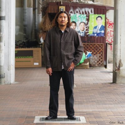 画像14: 【PointUp10%11/10迄】KAPTAIN SUNSHINE(キャプテンサンシャイン)Skate Shoecut Denim Pants(スケートシューカットデニムパンツ)/ Black One Wash(ブラックワンウォッシュ)【裾上げ無料】