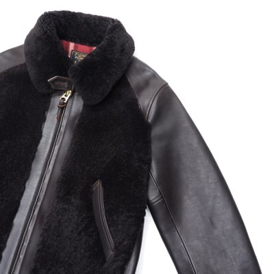 画像5: 【PointUp10%11/10迄】Y'2 LEATHER（ワイツーレザー）ECO HORCE GRIZZLY JACKET（エコホースグリズリージャケット）25th Anniversary Limited/Black（ブラック）