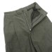 画像3: *A VONTADE（アボンタージ）1 Tuck Easy Trousers（1タックイージートラウザーズ）”Shuttle Buff Cloth" / Charcoal（チャコールグレー）【裾上げ無料】