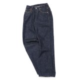 FULLCOUNT（フルカウント）#0105 Wide Denim（ワイドデニム）"13.7oz Original Selvedge Zimbabwe Cotton Denim" / Indigo Blue（インディゴブルー）※One Wash【裾上げ無料】