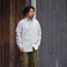 画像8: INDIVIDUALIZED SHIRTS（インディビジュアライズドシャツ）Classic Fit B.D. Shirt（クラシックフィットボタンダウンシャツ）"VINTAGE CANDY STRIPE"/Ivory×Navy（アイボリー×ネイビー）※14Hサイズのみ
