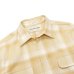 画像3: INDIVIDUALIZED SHIRTS（インディビジュアライズドシャツ）OVER SHIRT（オーバーシャツ）"11oz. HEAVY FLANNEL"/Yellow Beige Plaid（イエローベージュ系チェック）※Mサイズのみ