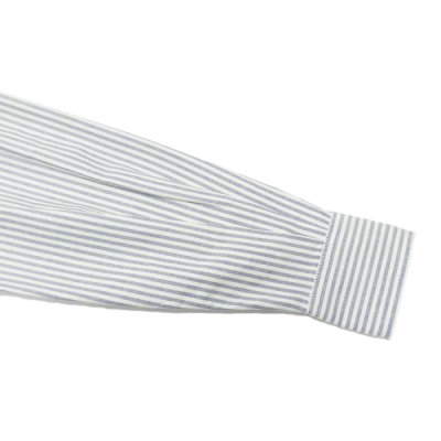 画像6: INDIVIDUALIZED SHIRTS(インディビジュアライズドシャツ)Classic Fit B.D. Shirt(クラシックフィットボタンダウンシャツ)"VINTAGE CANDY STRIPE" / Ivory×Navy(アイボリー×ネイビー)