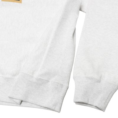 画像6: ※Exclusive※ blurhmsROOTSTOCK（ブラームスルーツストック）Soft&Hard Sweat Crew Neck P.O "T-50"（ソフト&ハードスウェットクルーネックプルオーバー"T-50"）Heather White / Green×Navy（グリーン×ネイビー）