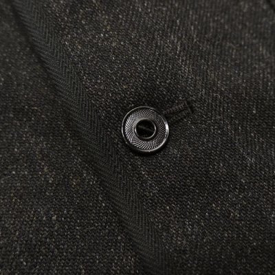 画像9: *A VONTADE（アボンタージ）CW Piping Vest（CWパイピングベスト） ”British Wool Cotton Mil. Serge" / Dk.Charcoal（ダークチャコール）