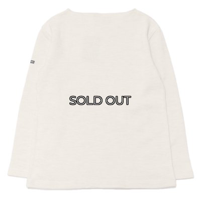 画像2: SAINT JAMES（セントジェームス）DOUBLEFACE SWEATER（ダブルフェースセーター）/ECUME CHINE（霜降りライトベージュ）