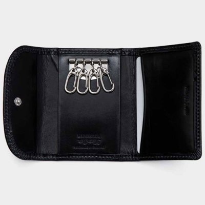 画像5: BEORMA(ベオーマ)3 FOLD KEY CASE(3つ折りキーケース)/Black(ブラック)
